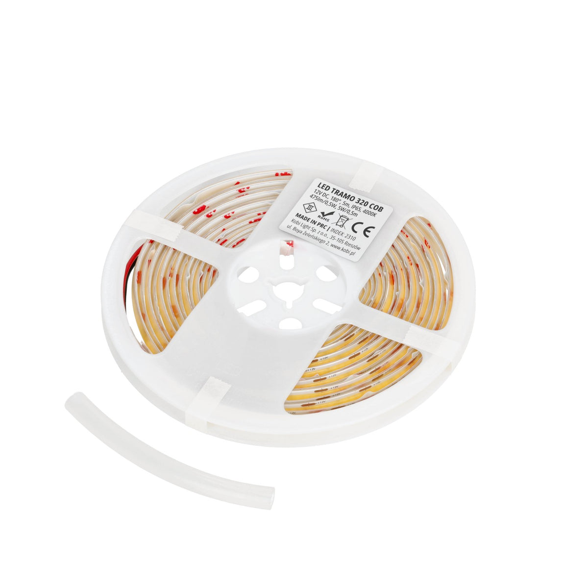 Bandă LED 5m 0.5W/m 4000K IP65 TRAMO, Kobi