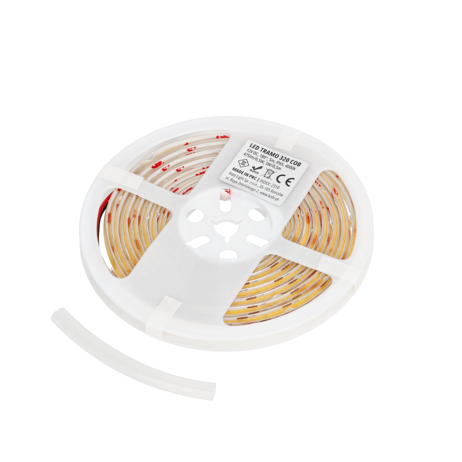 Bandă LED 5m 0.5W/m 4000K IP65 TRAMO, Kobi