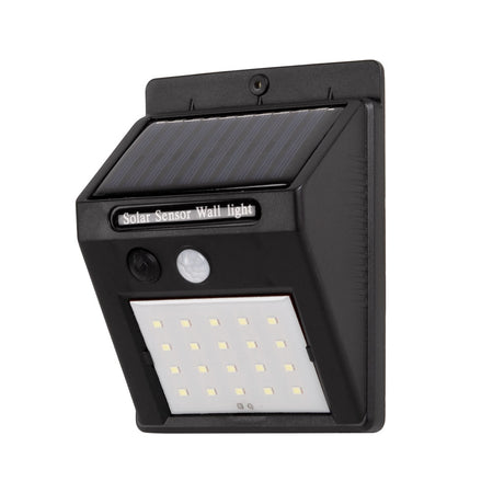 Aplică LED solară cu senzor 0.35W 6400K IP54, Homelight