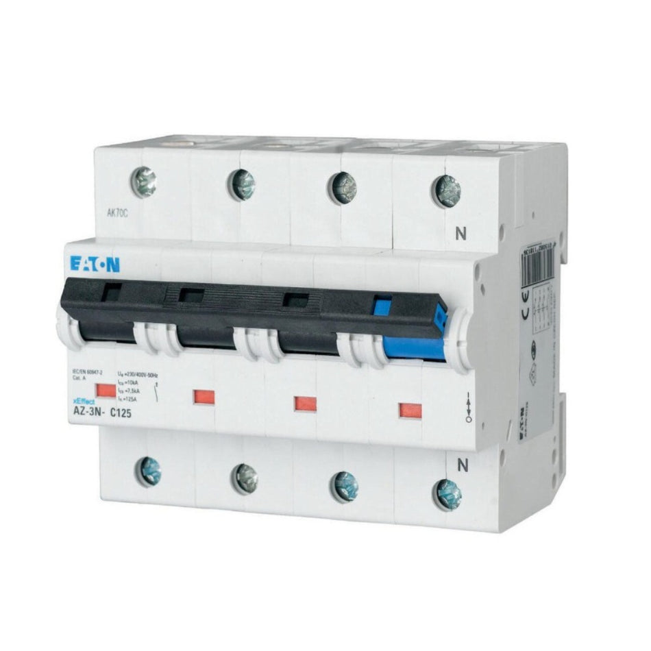 Întreruptor MCB 3P+N 125A C 15kA AZ-3N-C125, Eaton