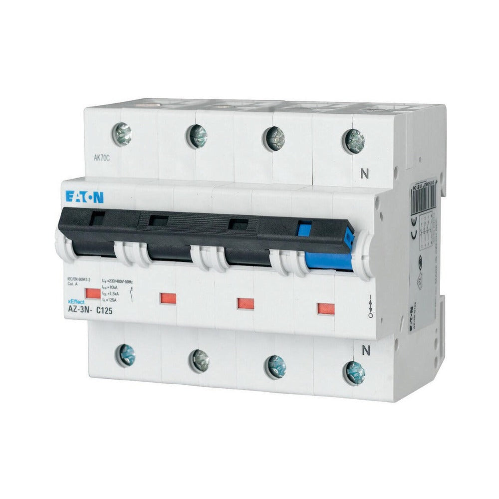 Întreruptor MCB 3P+N 80A C 20kA AZ-3N-C80, Eaton