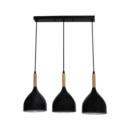 Pendul 3xE27 IP20 negru Player, Erste