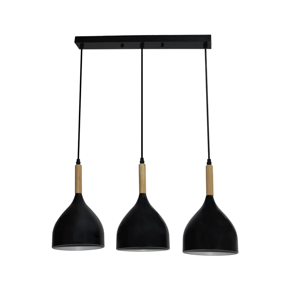 Pendul 3xE27 IP20 negru Player, Erste