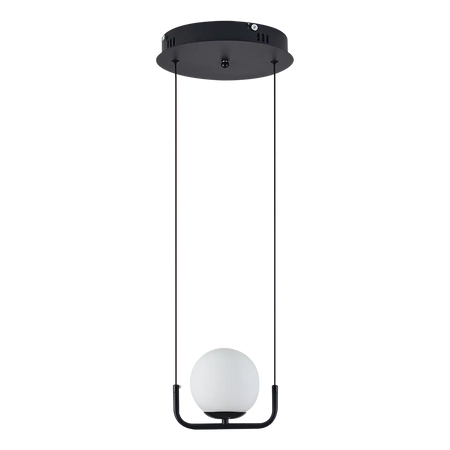 Pendul 1xE27 IP20 negru Glace, Erste