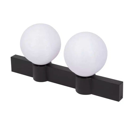 Plafonieră 2xE27 IP20 negru+alb Glace, Erste