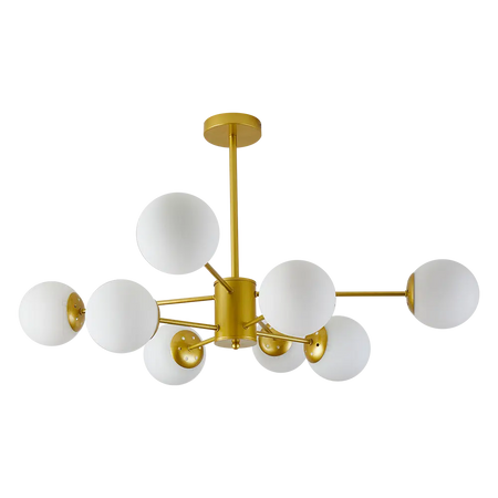 Pendul 8xE27 IP20 auriu Lace, Erste