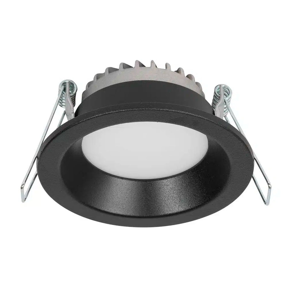 Downlight LED 6W 4000K IP44 negru Compact, Metsan
