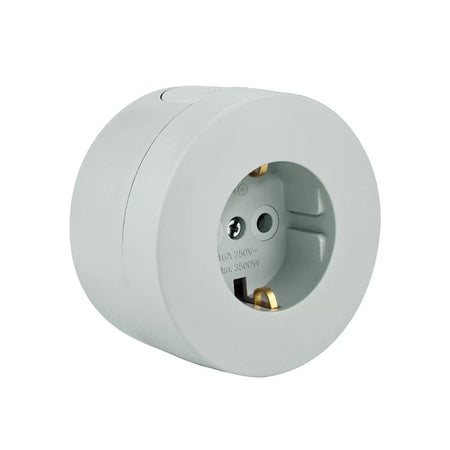 Priză PT cu împământare IP54 xOne gri, Ovivo