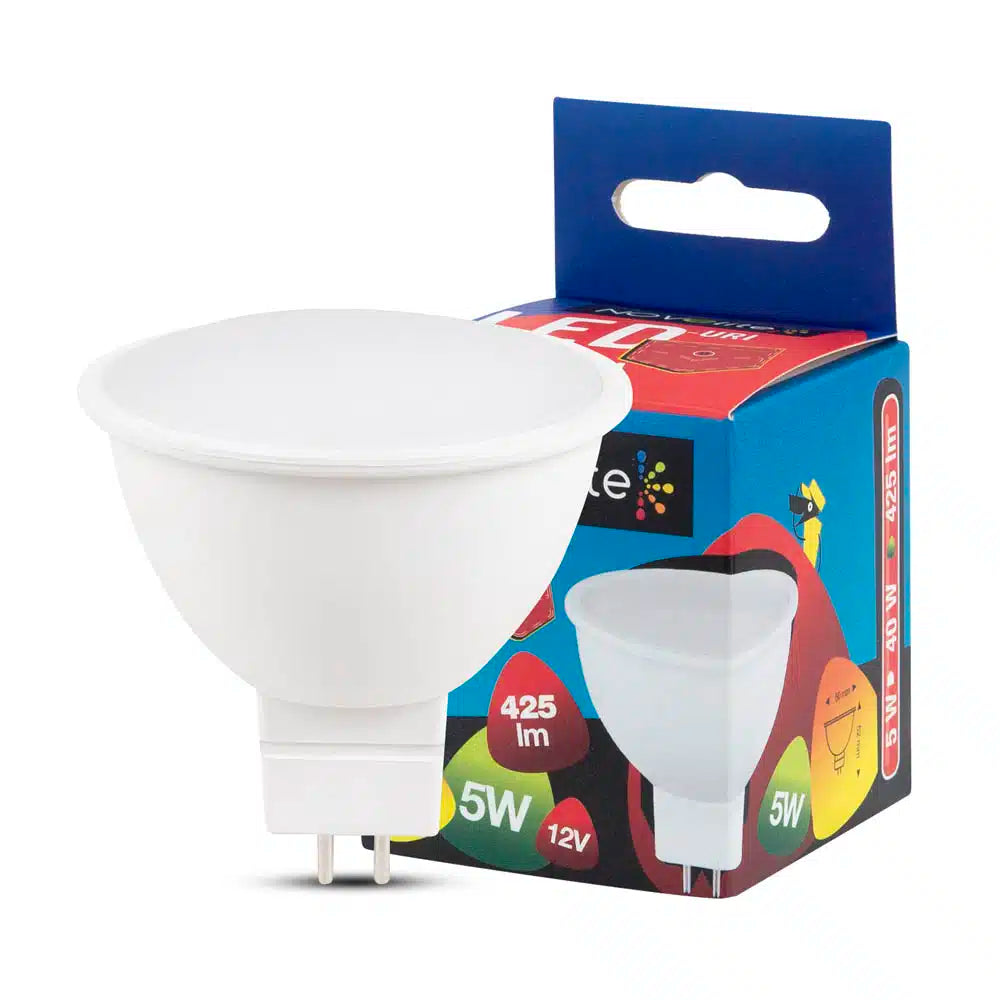 Bec LED spot 12V 5W GU5.3 3000K, Novelite