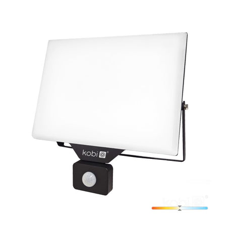 Proiector LED 100W 4000K cu senzor DELYO MHNC, Kobi