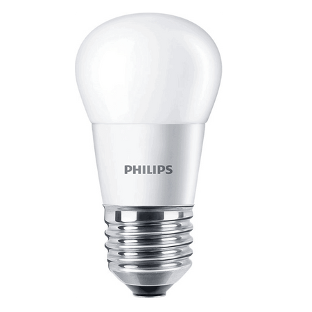 Bec LED 5.5W-40W sferic E27 2700K (lumină caldă)