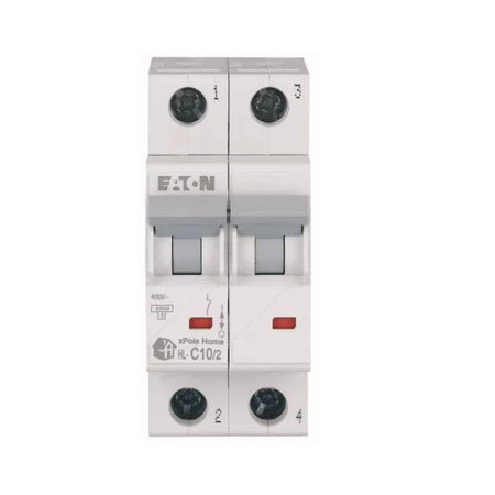 Siguranță automată 10A 2P C 4.5kA, Eaton HL-C10/2