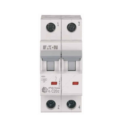 Siguranță automată 20A 2P C 4.5kA, Eaton HL-C20/2