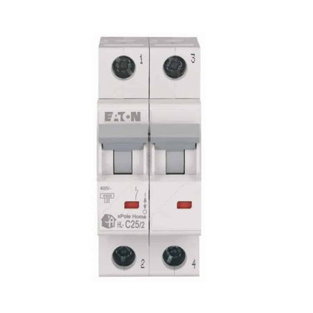 Siguranță automată 25A 2P C 4.5kA, Eaton HL-C25/2