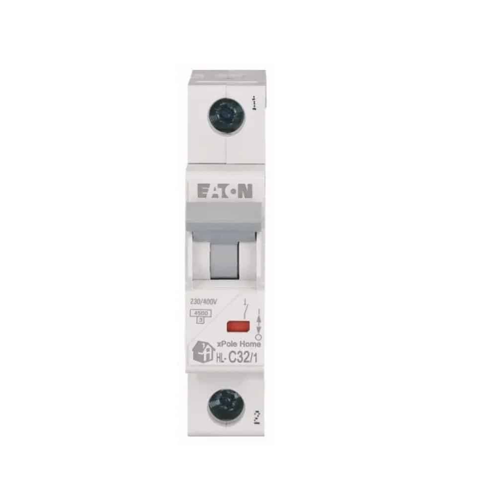Siguranță automată 32A 1P C 4.5kA, Eaton HL-C32/1