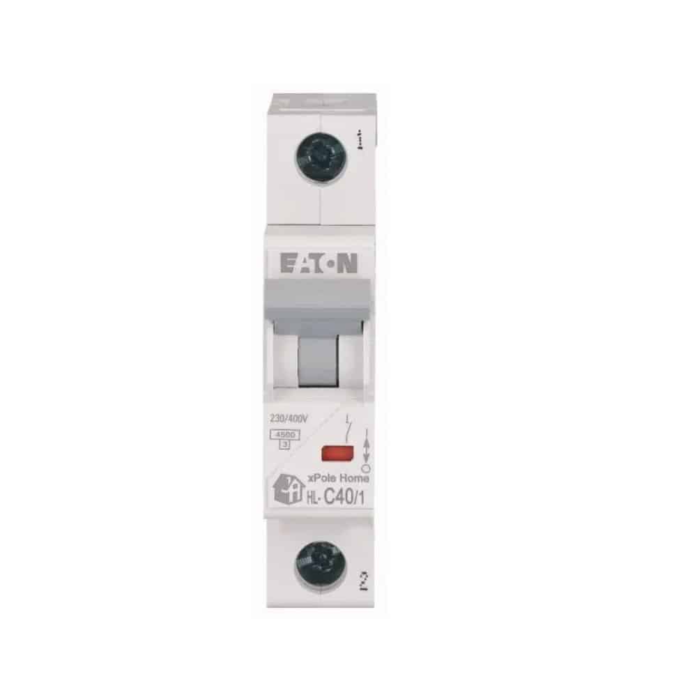Siguranță automată 40A 1P C 4.5kA, Eaton HL-C40/1