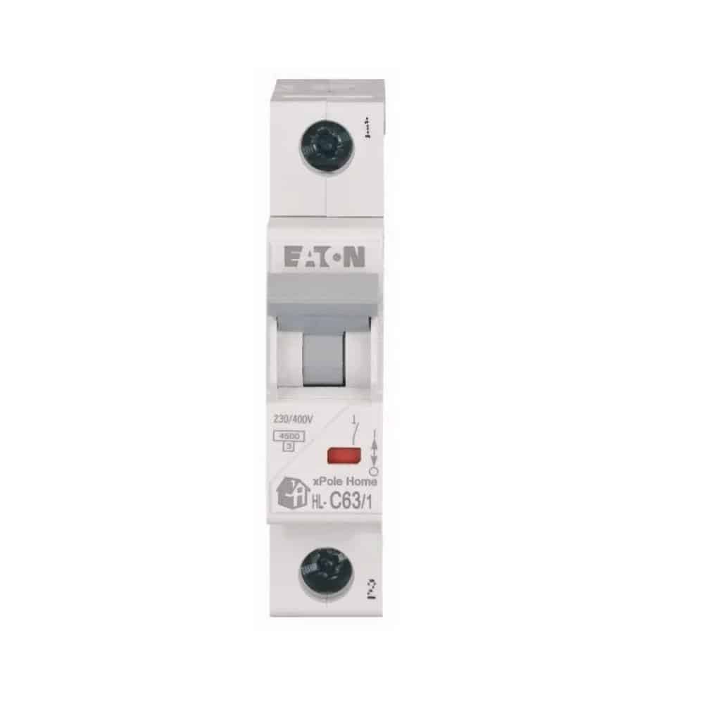 Siguranță automată 63A 1P C 4.5kA, Eaton HL-C63/1