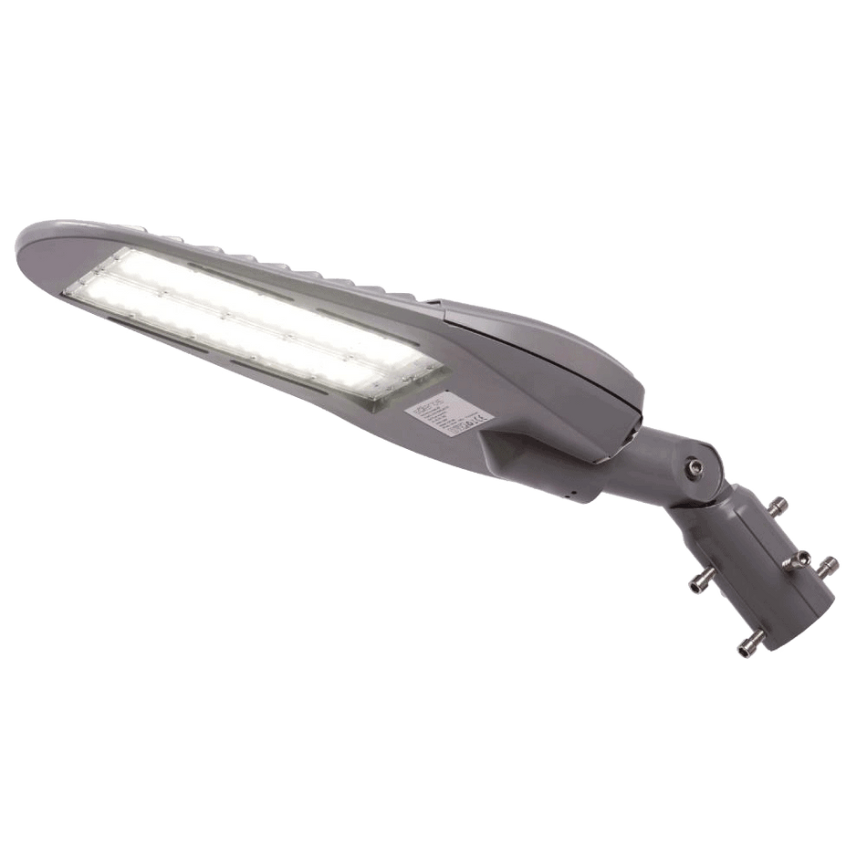 Corp iluminat stradal LED 105W, cu brat