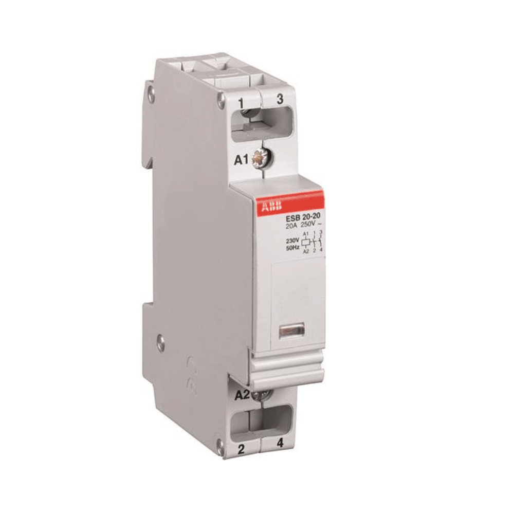 Contactor modular 20A 2ND 230V, Abb ESB20-20