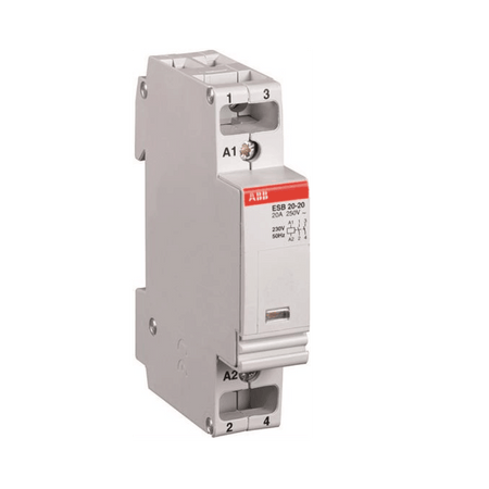 Contactor modular 20A 2ND 230V, Abb ESB20-20