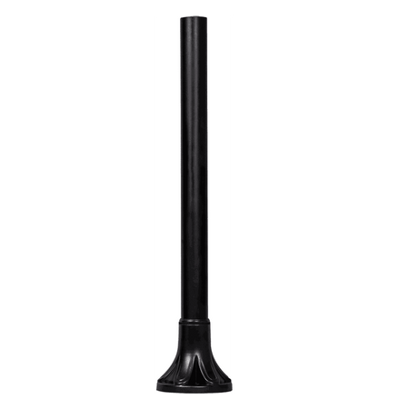 Stâlp grădină LUCA 70 negru 1XE27 40W FARA GLOB
