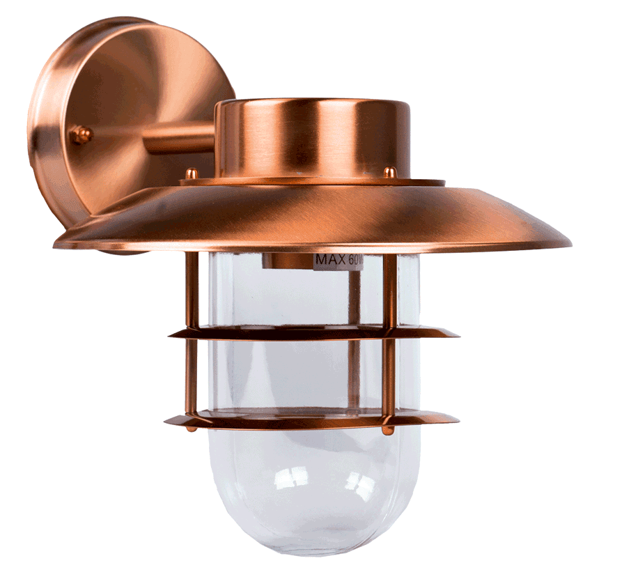 Lampă grădină CASIAN CUPRU 1XE27 40W IP44