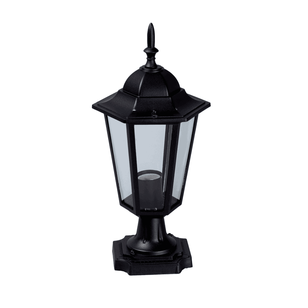 Lampă grădină CORONA 43 negru 1XE27 60W IP44