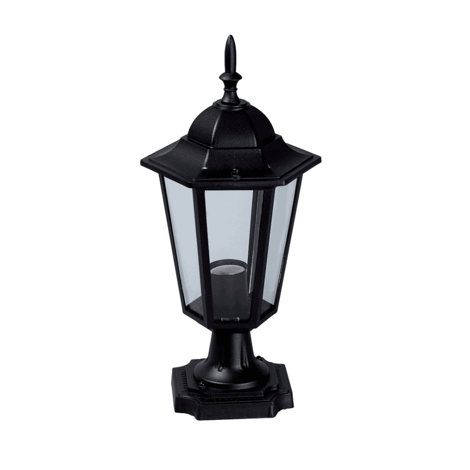 Lampă grădină CORONA 43 negru 1XE27 60W IP44