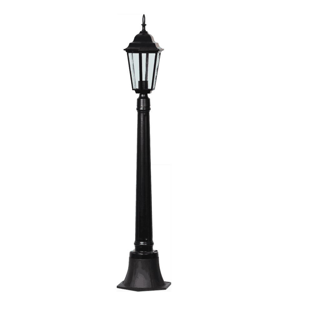 Lampă grădină CORONA 120 negru 1XE27 60W IP44