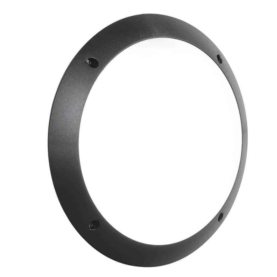 Plafonieră LUCIA 1XE27 negru IP66 BACKLIT