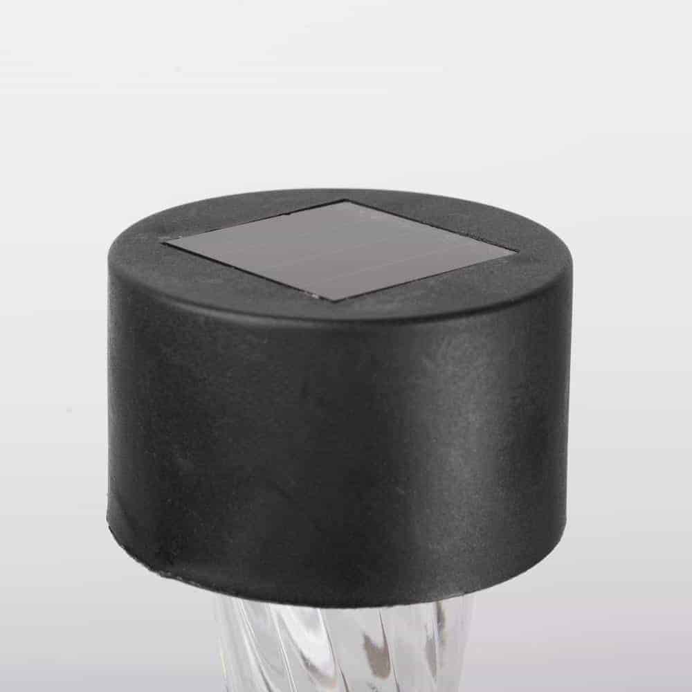 Lampă solară LED YORICK negru SET48