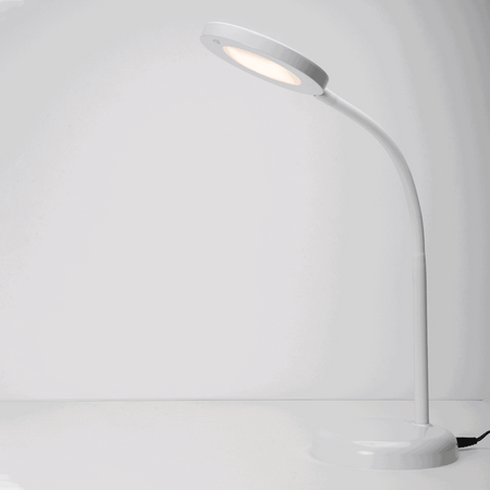 Lampă birou LED NEW RONDO alb 7W 3000K