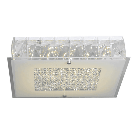 Plafonieră LED PRISMO crom 18W 1420lm 300X300mm