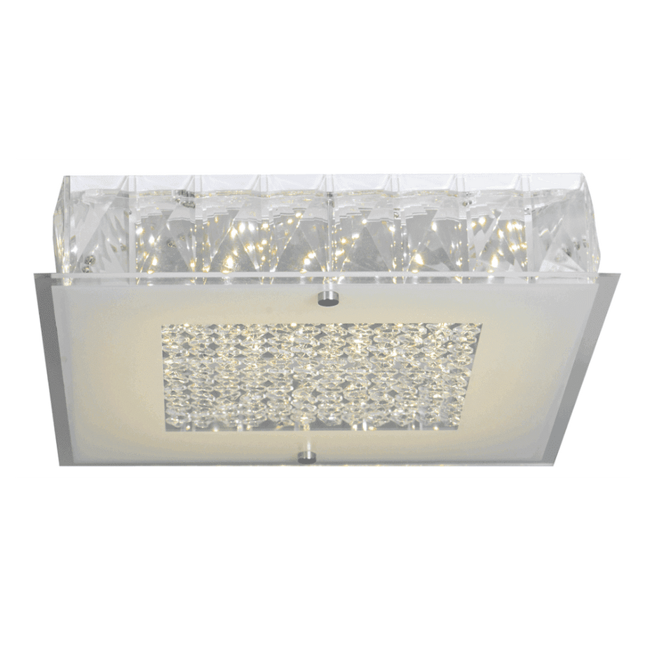 Plafonieră LED PRISMO crom 18W 1420lm 300X300mm