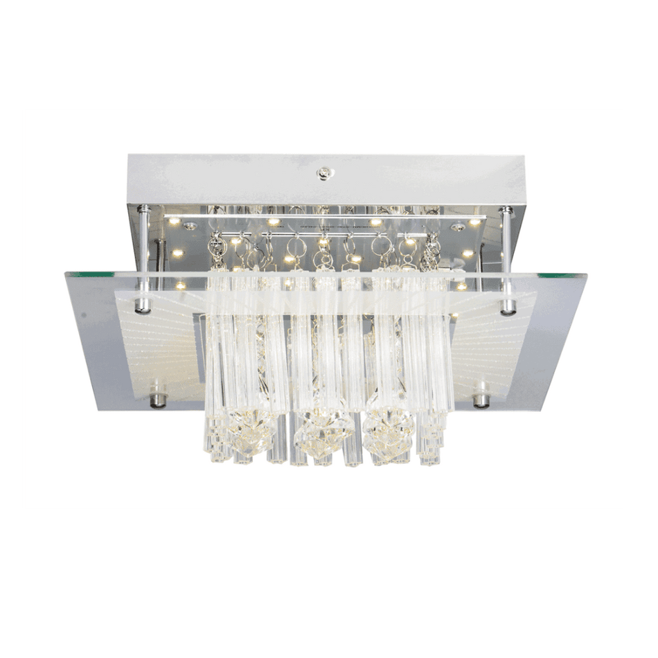 Plafonieră LED PRISMO 2 crom 12W 960lm 280mm