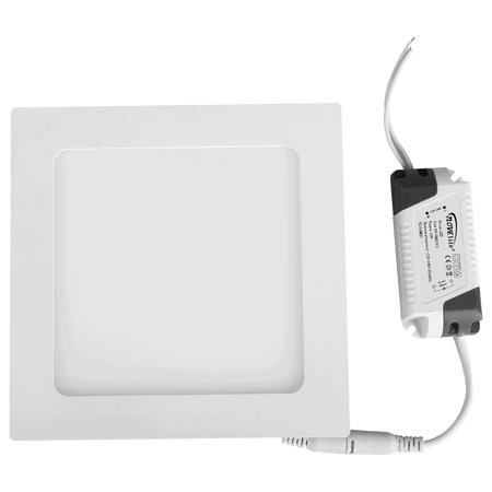 Spot încastrat PATRAT LED 12W 2700K alb 155X155