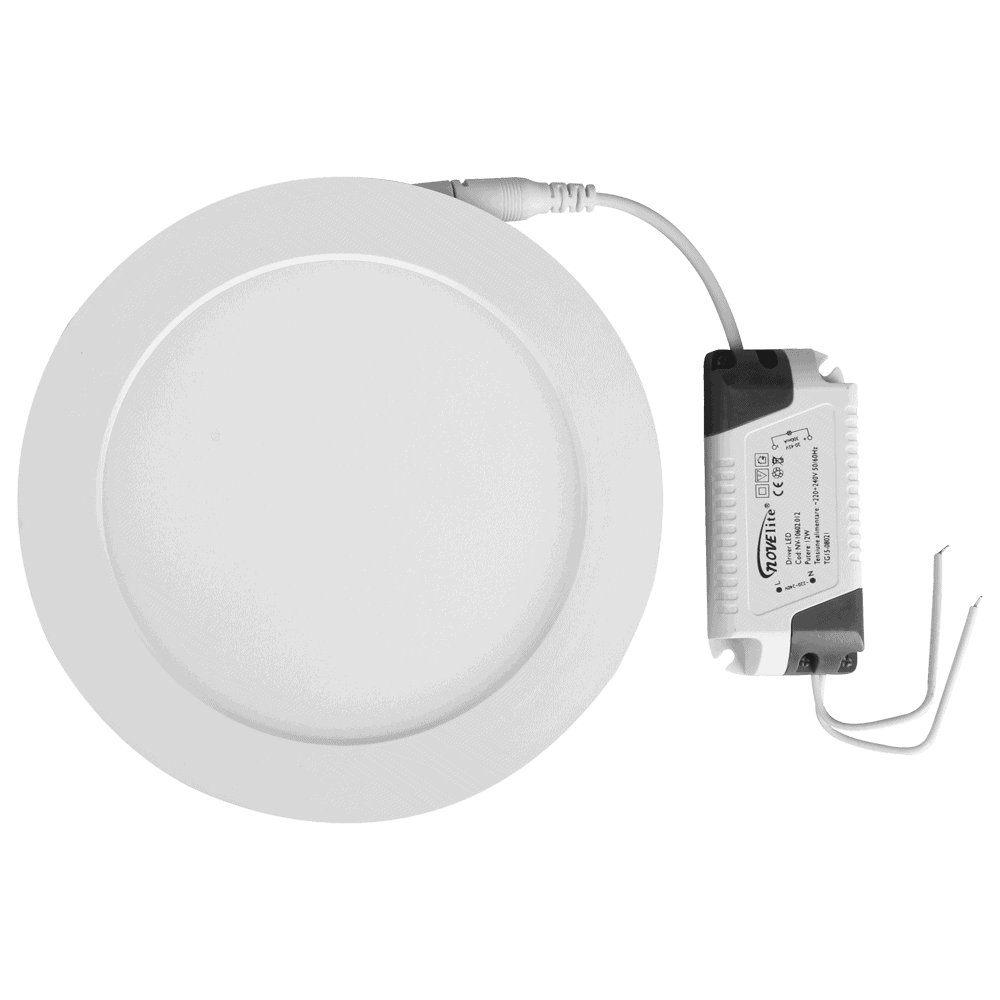 Spot încastrat rotund LED 6W 2700K alb 115X105