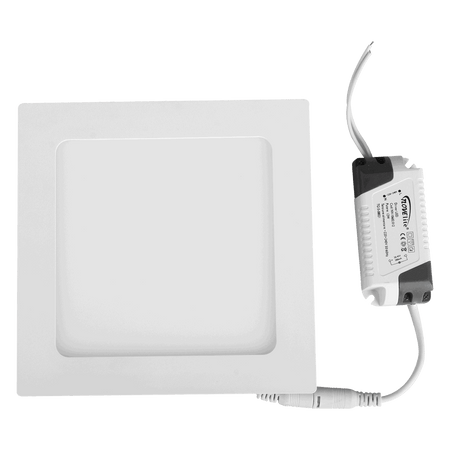 Spot încastrat PATRAT LED 12W 6400K alb 155X155