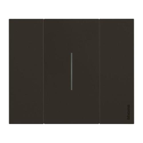 Ramă ornament 2M negru, gama Bticino, KA4802KG