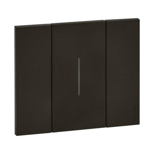 Ramă ornament 2M negru, gama Bticino, KA4802KG