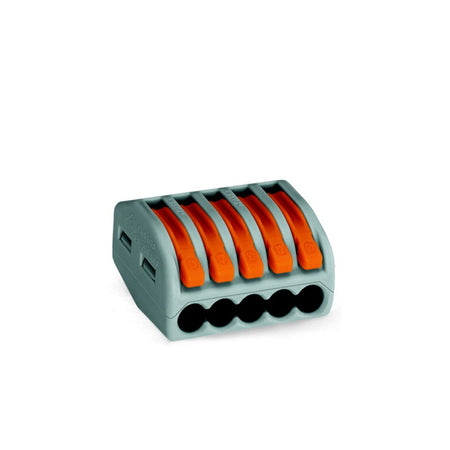 Clemă de legătură cu pârghii 5 conductoare max. 4mm² 32A, Wago