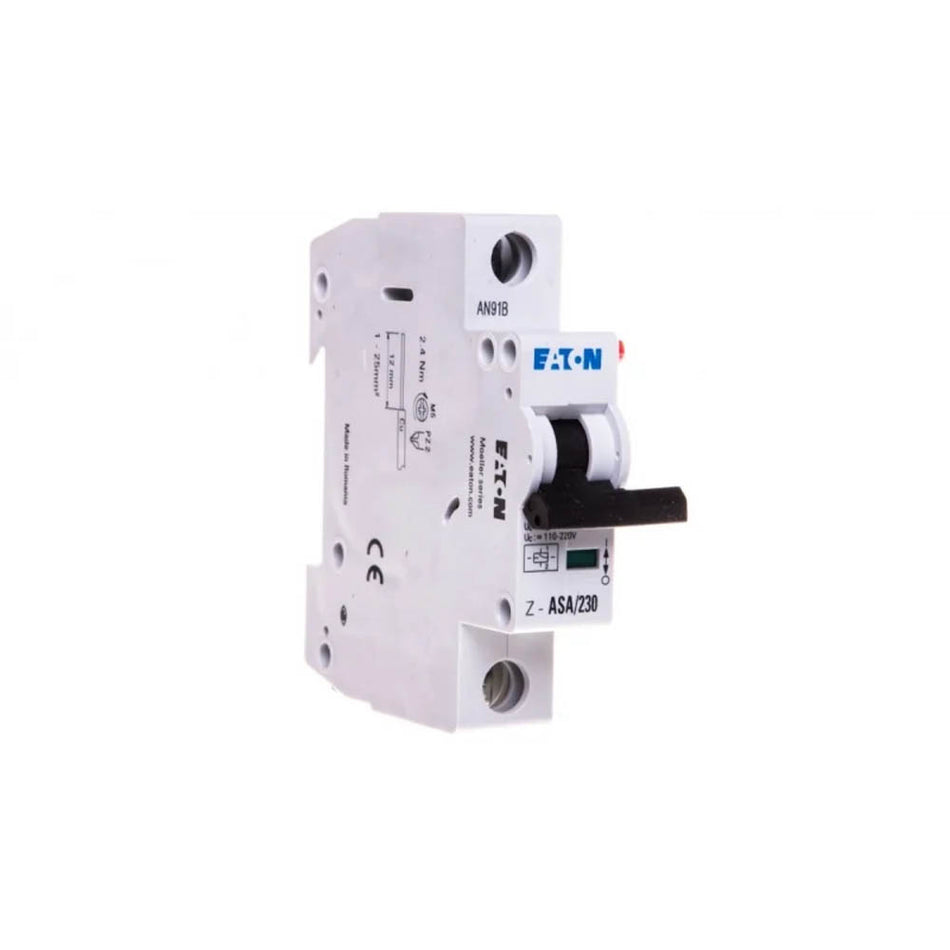 Declanșator de deschidere (bobină declanșare) 2 module, 230V AC, Eaton