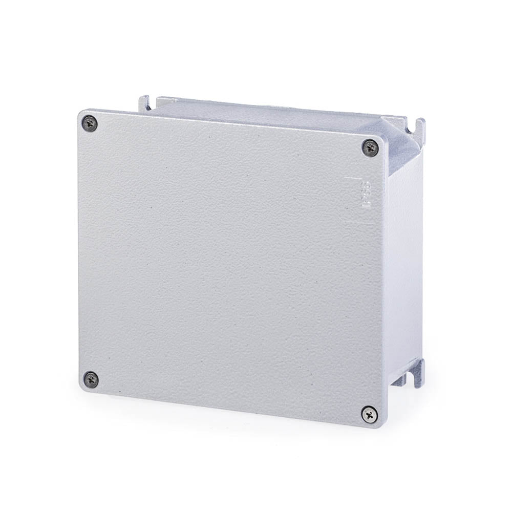 Doză aluminiu gri 192x168x80mm IP66/IP67, Scame
