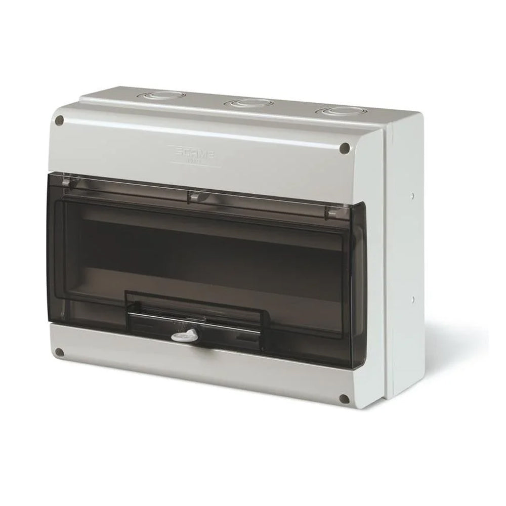 Tablou electric aplicat IP66, 16 module, ușă transparentă, Scame