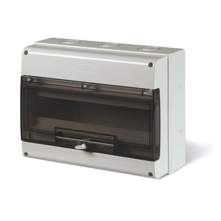 Tablou electric aplicat IP66, 16 module, ușă transparentă, Scame