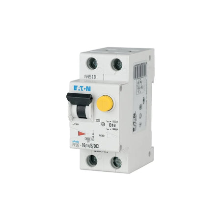Diferențial RCBO 1P+N 16A 300mA 6kA curba C, Eaton