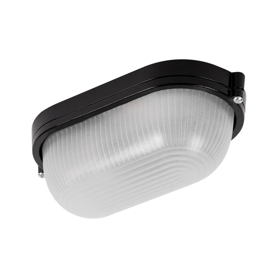 Lampă BAT ovală 1XE27 60W negru NV-3201.01