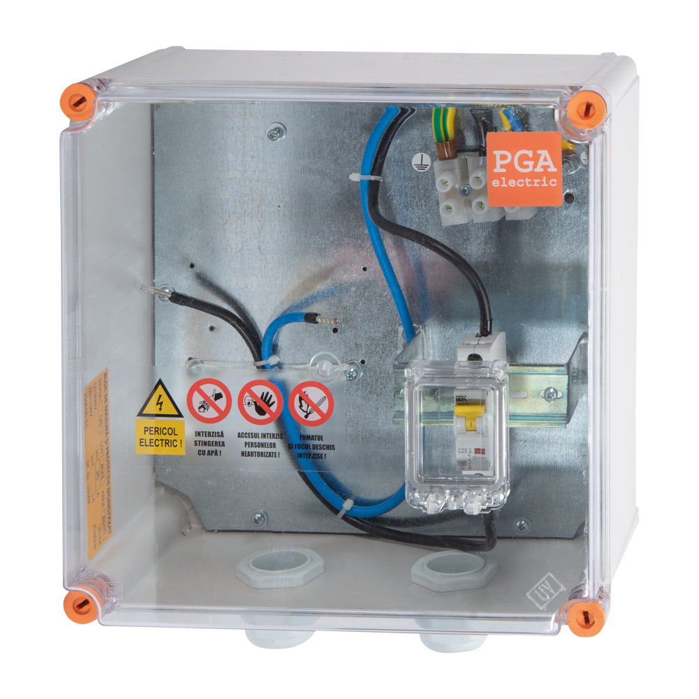 Bloc de măsură și protecție monofazat 32A IP54, Pga Electric