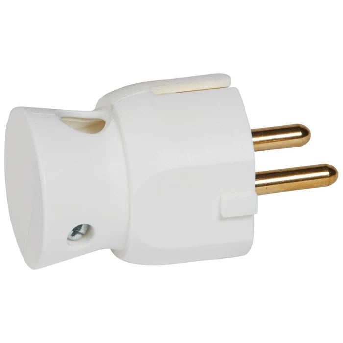 Stecher Schuko cu Ieșire Laterală 16A 2P+E IP20, Legrand