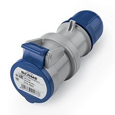 Priză industrială mobilă 2P+E 16A 250V IP44, Scame